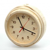 купить Часы деревянные, сосна SaunaSet