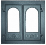 купить Дверка каминная двухстворчатая крашенная Горница 2 без стекла ДК-8С (500х500) Рубцовск